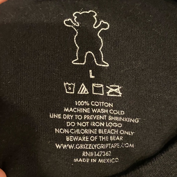 Grizzly Black Clownin Clown T-Shirt, Mens Size L - Picture 3 of 3
